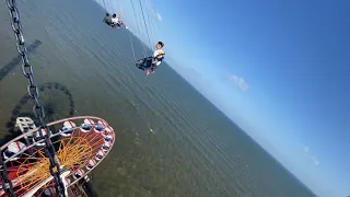 WOULD YOU SWING 200 FT OVER THE OCEAN? Galveston