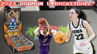 CLARK & WEMBY Hunting! 2022-23 Bowman U Chrome Basketball Review!