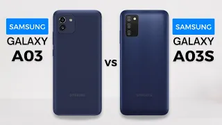 Samsung Galaxy A03 vs Samsung Galaxy A03s