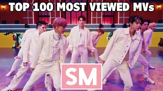 [TOP 100] Most Viewed SM Music Videos (October 2021)