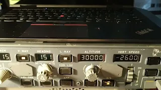 737 OEM MCP (Mode Control Panel) Quick Test - Arinc429 goodness