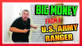 US Army Ranger Owned Storage Unit Brings BIG MONEY! I Bought An Abandoned Storage Unit