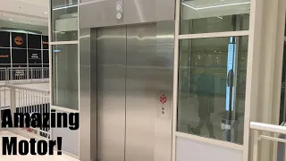 (Amazing Motor) Otis Hydraulic Elevator @ West Market - Mall of America - Bloomington, MN