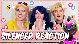 Cosplayers React to Miraculous Ladybug - Silencer 🤫🎵