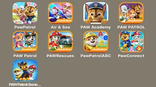 PAW Patrol: World Rescue,Air + Sea Adventures,Academy,A Day in Adventure Bay,Pups to the Rescue