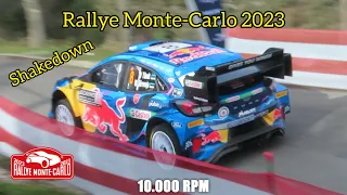 Rallye Monte-Carlo 2023 | Shakedown | Launch Control, Revs, Mistake | 10.000 RPM