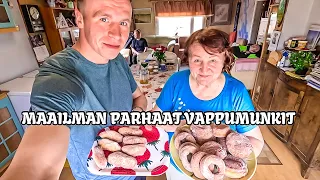 Leivottiin Vappumunkkeja - Hyvää Vappua!