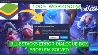 How to fix BlueStacks not working problem on Windows| App not installed not working fix | Lenovo V15
