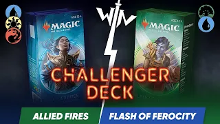 МТГ версус Огни vs Флеш Волки тестируем Challenger DECK Magic: The Gathering WinCondition mtg versus