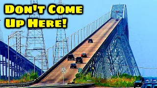 Scary Steepest Bridge in Texas - “Let’s Go!”