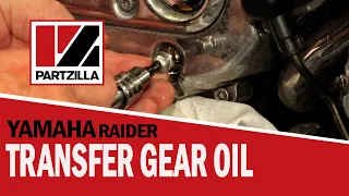 Yamaha Raider Transfer Case Oil Change | Yamaha Raider Gear Oil Fluid Replacement | Partzilla.com