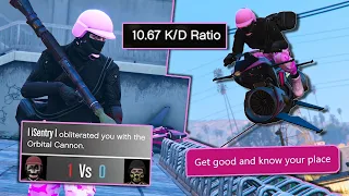 "Get good and know your place" Cocky 10K/D Wannabe Thought he Was Good! [GTA Online]