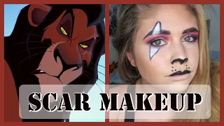 The Lion King Scar Halloween Makeup Tutorial