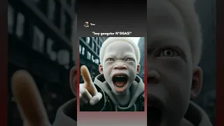 Albino Kid Goes Insane 😳 #chatgpt #ai #aiart