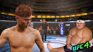 Doo-ho Choi vs. Baby Yokozuna (EA sports UFC 4)