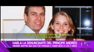 Habló la mujer que denuncia al Príncipe Andrés por acoso sexual