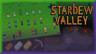 ШИКАРНЫЙ ТАНЕЦ И НЕМНОГО ПОДЗЕМЕЛЬЯ! Stardew Valley прикольное прохождение #4