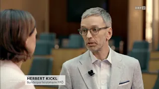 Herbert Kickl - ORF-Sommergespräch 2023 - 21.8.2023