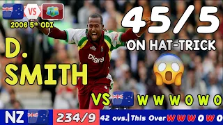 Dwayne Smith  5 Wickets vs NZ | Most SHOCKING Bowling 😱🔥 | New Zealand vs West Indies 2006 | #nzvswi