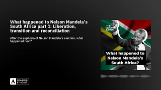 What happened to Nelson Mandela's South Africa part 1: Liberation, transition and reconciliation