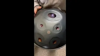 Kita Pantam - Mutant Handpan: D Kurd 11 nitrated | Scale: D / A Bb C D E F G A C D