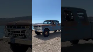 Rate this truck 1-10? 1965 F250 Crew with a 5.0 Coyote - Full video 👆