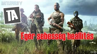 BF5 | Egér sebesség beállítás