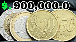 Top 4 Ultra 20 Euro Cent Most valuable Two Euro coins worth A lot of money-Coins Coins Worth money!