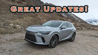 2023 Lexus RX 350h Snowy Drive Review