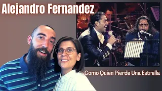 Alejandro Fernandez - Como Quien Pierde Una Estrella (En Vivo) (REACTION) with my wife
