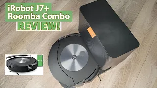 iRobot J7+ Roomba Combo Review!  Industry First Fully Retractable Mop That Has Some Issues!
