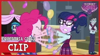 Human Twilight meets Pinkie Pie | MLP: Equestria Girls | Friendship Games! [HD]