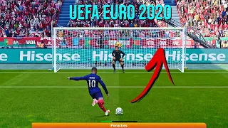 eFootball PES 2021 - FRANCE vs Portugal - UEFA EURO 2020 PS5 Gameplay