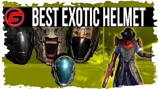 Destiny BEST EXOTIC HELMET for WARLOCK Voidwalker Sunsinger