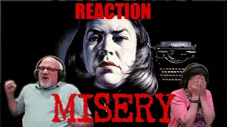 MISERY | FIRST TIME WATCHING & REACTING | STEPHEN KING | TERRIFYING!!