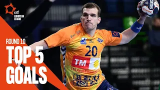 Top 5 Goals | Round 10 | EHF European League Men 2022/23