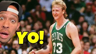 Jordan Fan REACTS to Larry Bird ULTIMATE Mixtape! I forgot he was that NICE! #larrybird