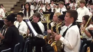 WMS 8th Grade Band - "Prelude and Firestorm"