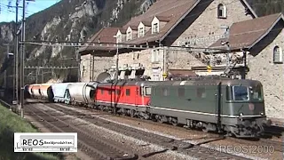 2000 [SDw] 5/5 Gotthard summer 2005 - Göschenen - Amazing Classic action part - Mythos Gotthard!