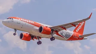 EasyJet A320 NEO! | Landing at Kefalonia Airport with Amazing Engine sound! | EFL Planespotting