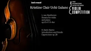 1st IVTVC 2018 / Second Round / Kristine Clair Uchi Galano