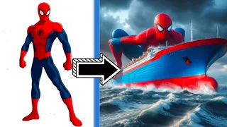 AVENGERS but WARSHIP VENGERS All💥Characters(Marvel & DC) 💥SUPER HERO 2024