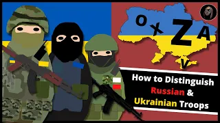 Ukrainian Vs Russian Soldiers | Uniform, Armbands & Symbols