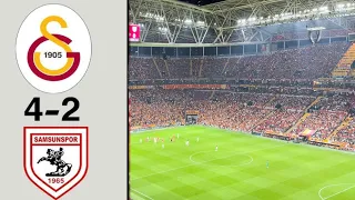 Galatasaray - Samsunspor 4-2 | Stadyum Atmosferi 4K | 16.09.2023