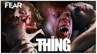 All Transformations From The Thing (1982-2011) | Side By Side | Fear