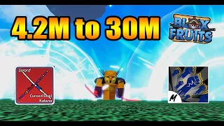 4.2M to 30M Bounty Hunt | Blox Fruits Live