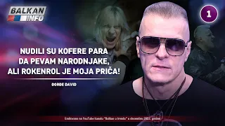 INTERVJU: Đorđe David - Odbio sam kofere para zbog rokenrola, neću da pevam narodnjake! (23.12.2022)