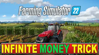 Farming Simulator 22 Infinite Money Trick | Millions from the start