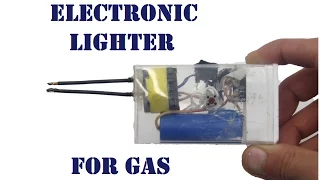 How to do an electronic arc lighter with own hands