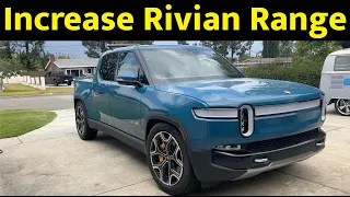 How to increase Range on your Rivian R1t